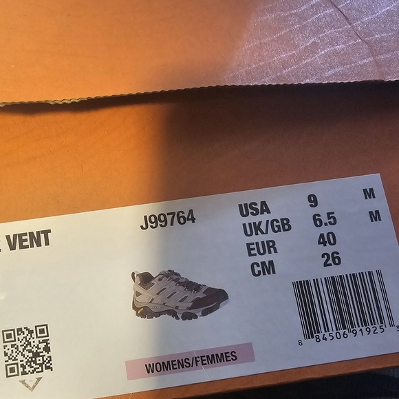 MERRELL WOMEN'S MOAB 2 VENT  HIKING SHOES (J99764) 9 (EUR:40) - Picture 2 of 12